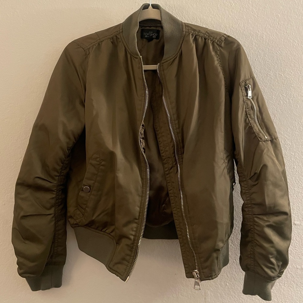TopShop Bomber Jacket size 6
